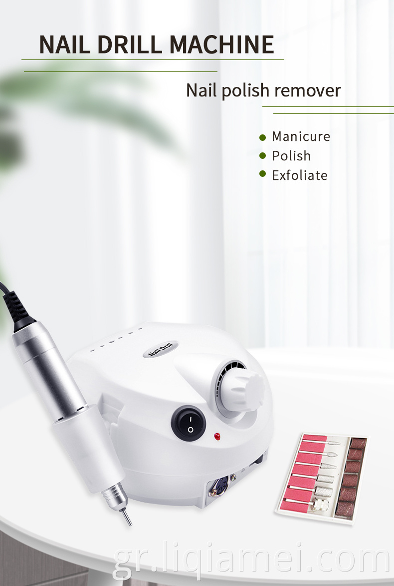 Electric Nail Drill With 6 Nail Drills